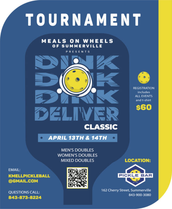 Dink and Deliver Classic Presented by Meals on Wheels Summerville SC