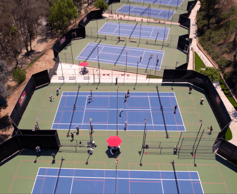 Pickleball courts