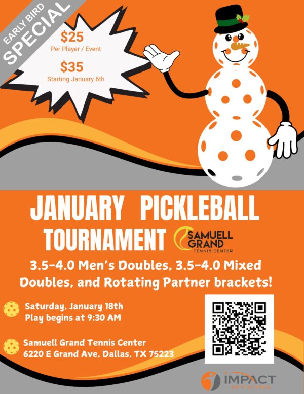 Samuell Grand January DUPR Tournament