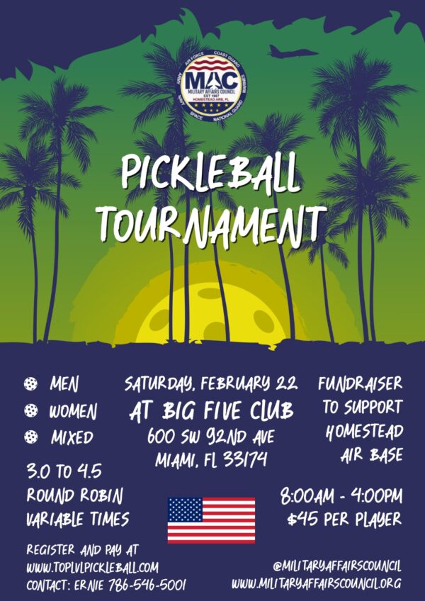 2nd Annual MAC Pickleball Tournanment