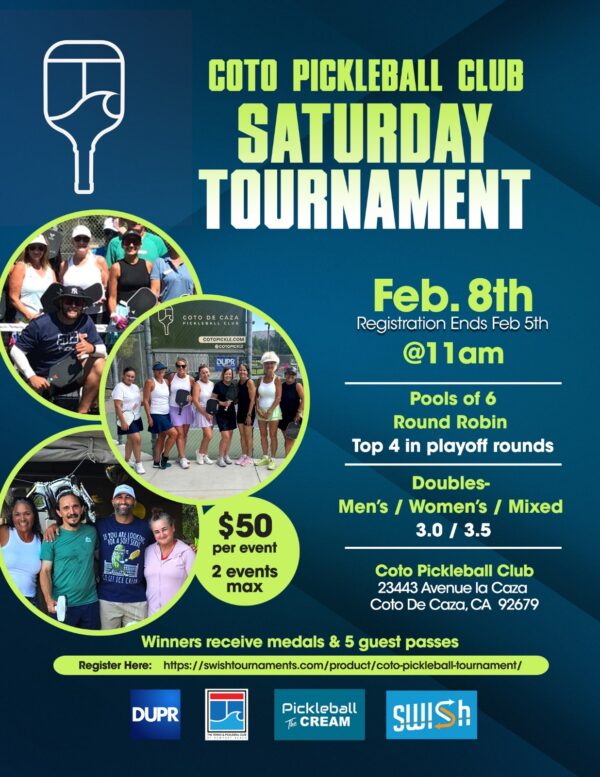 Coto Pickleball Tournament