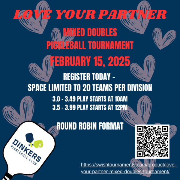 LOVE YOUR PARTNER – MIXED DOUBLES TOURNAMENT