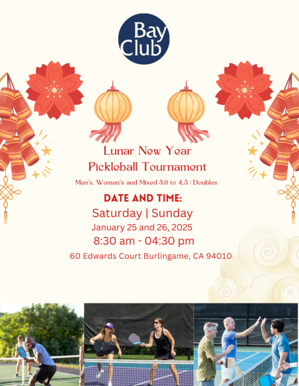 Bay Club Broadway Lunar New Year Doubles Pickleball Tournament