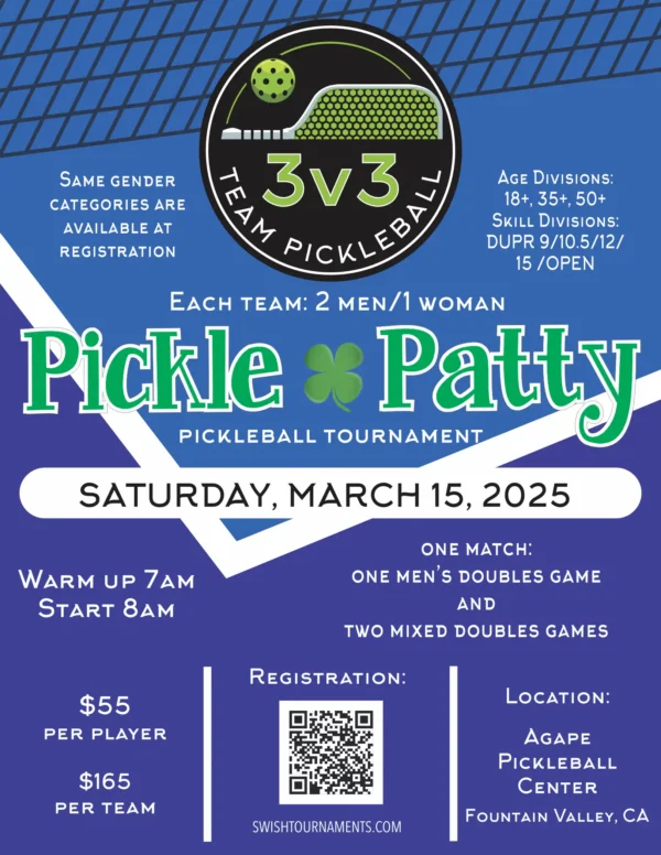 3v3 Team Pickleball