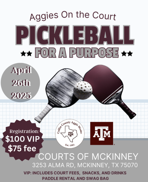 Aggies On the Court Pickleball for a Purpose