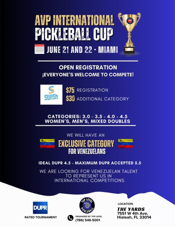 AVP International Pickleball Cup