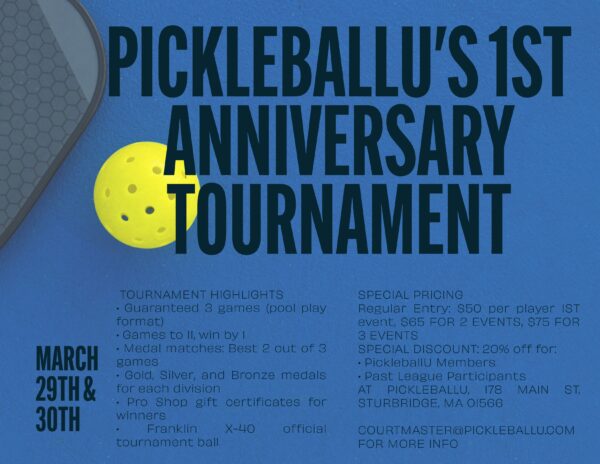 PickleballU's 1st Anniversary Tournament