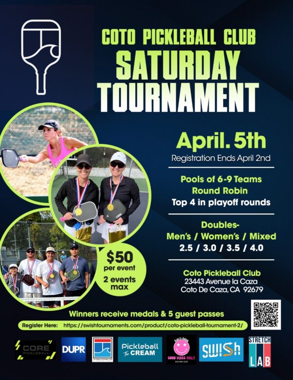 Coto Pickleball Tournament