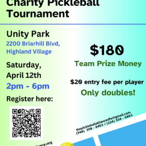 The Pickleball Alliance: Spring Slam Charity Tournament