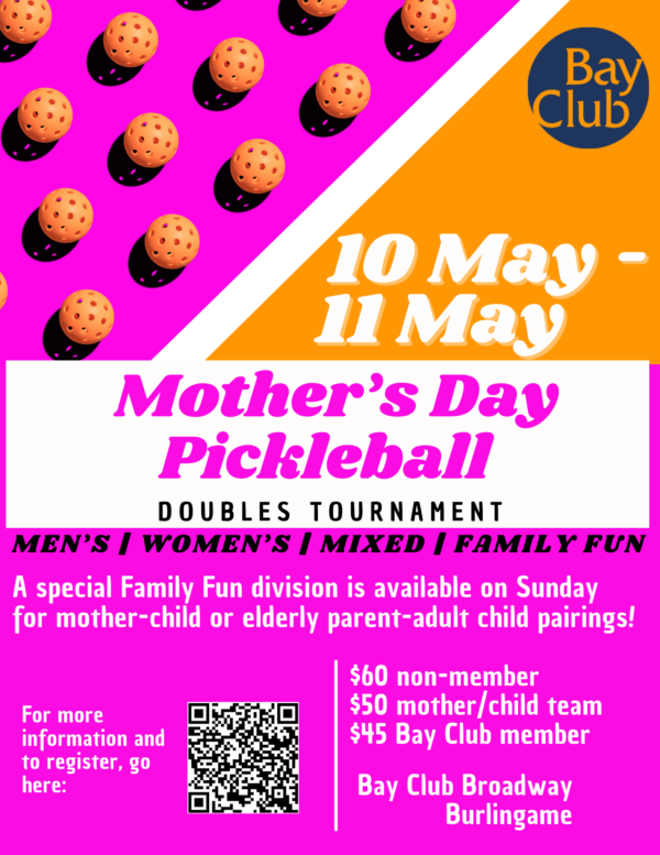Mother’s Day Doubles Pickleball Tournament