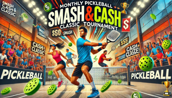 Intermediate Smash And Cash (8.5 Max Combined DUPR) (2:00-5:00PM)