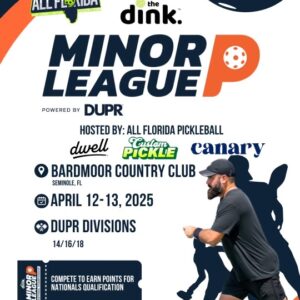The Dink Minor League Pickleball @ Bardmoor Pickleball Club