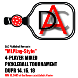 4-Person Mixed Team Pickleball Tournament – DUPR 14, 16, 18