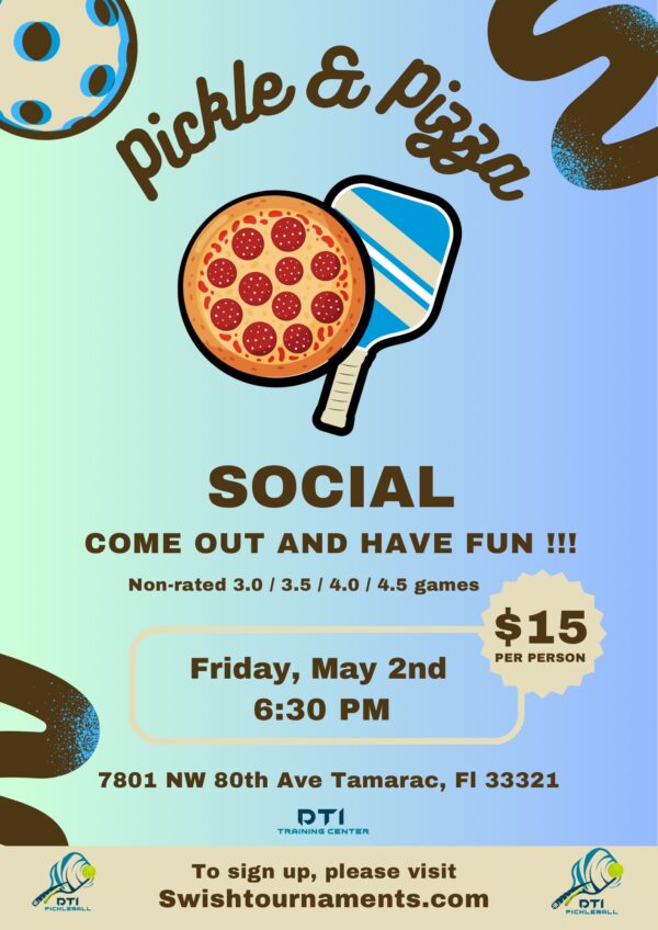 Pickle & Pizza Social Event