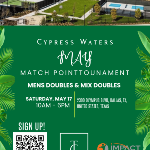 Cypress Waters Match Point Tournament