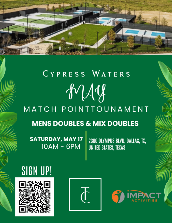 Cypress Waters Match Point Tournament