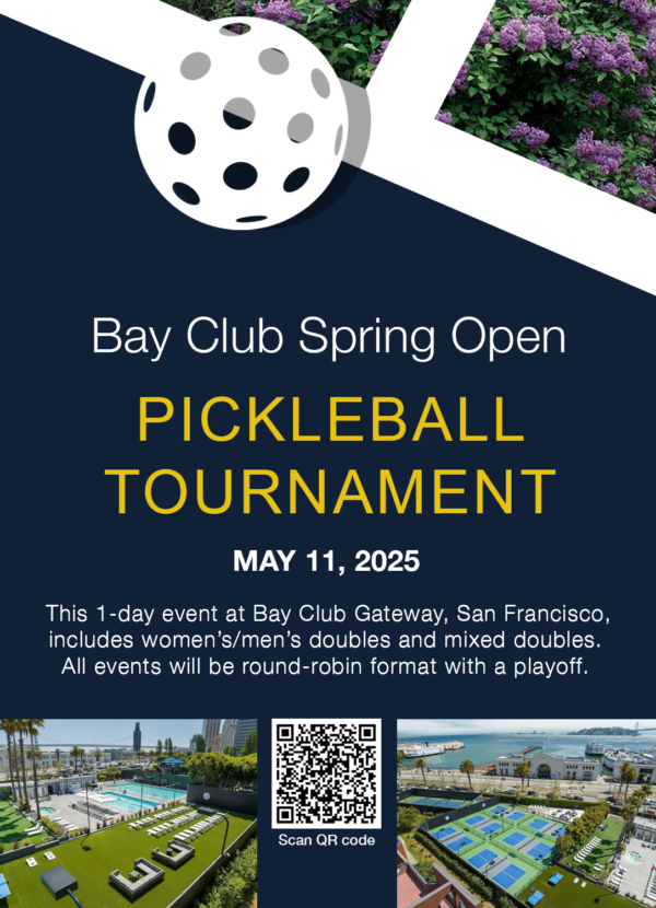 Bay Club Spring Open @ Bay Club Gateway ~ San Francisco, California