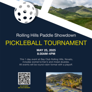 Bay Club Rolling Hills Paddle Showdown @ Novato, California