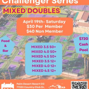 Palm Desert Resort Club Challenger- Mixed Gender