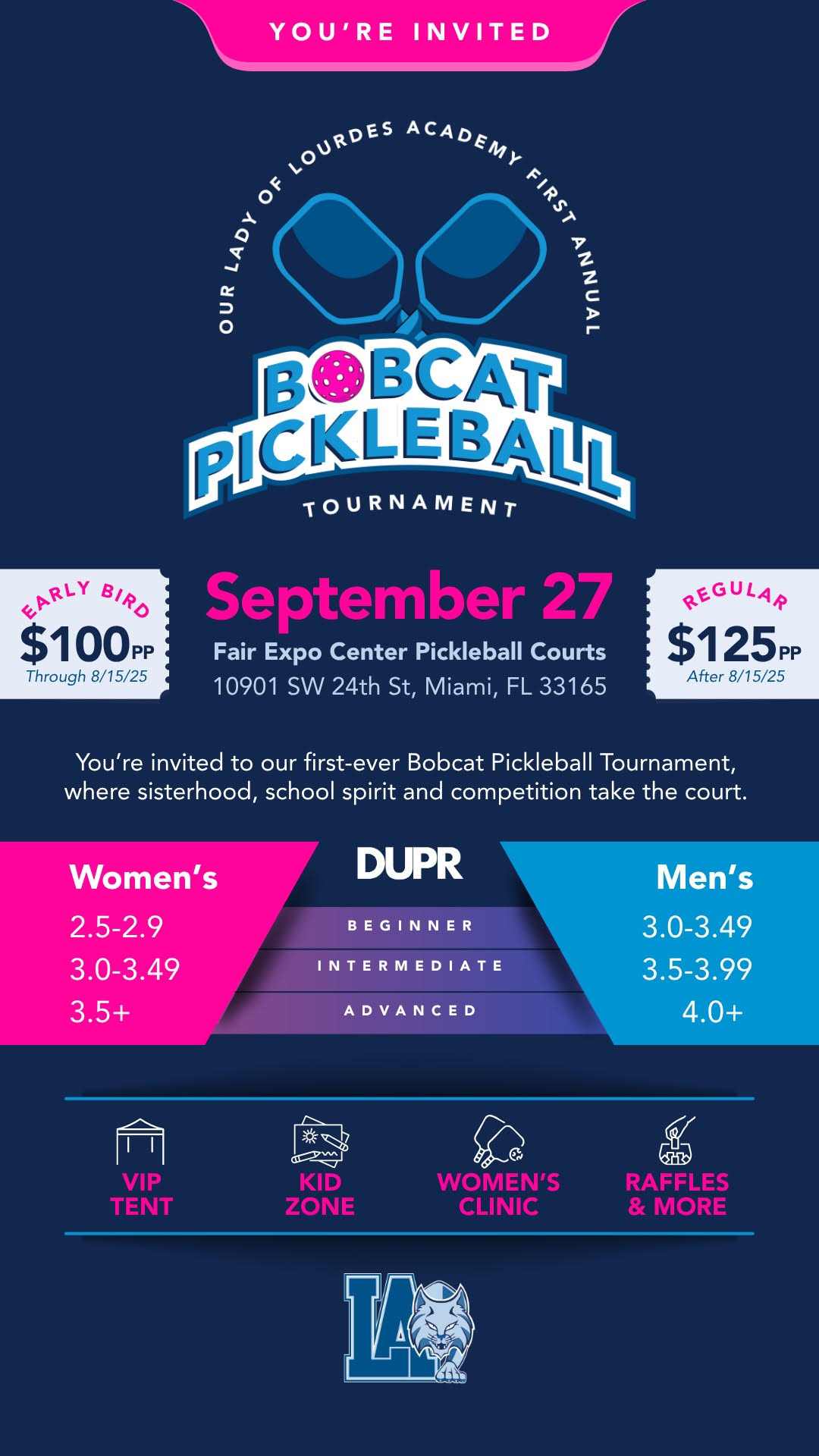 Bobcat Pickleball Tournament