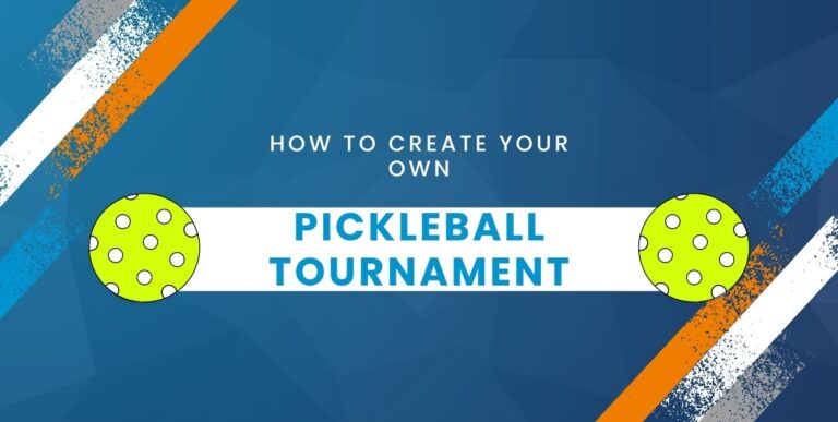how to create your own pickleball tournament graphic