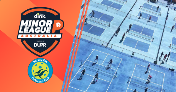 AUSTRALIA The Dink Minor League Pickleball @ Hervey Bay Pickleball Club ~ QLD