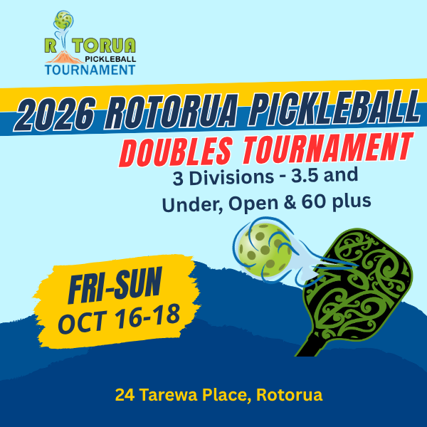 2026 Rotorua Pickleball Doubles Tournament